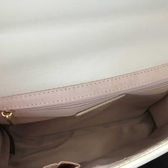 Marciano Nude Leather Quilted Bag - Gold Hardware - Picture 6 of 7